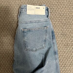 Agolde riptide pinch waist high rise jeans